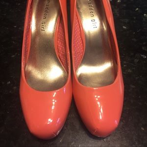 Madden Girl patent leather pumps